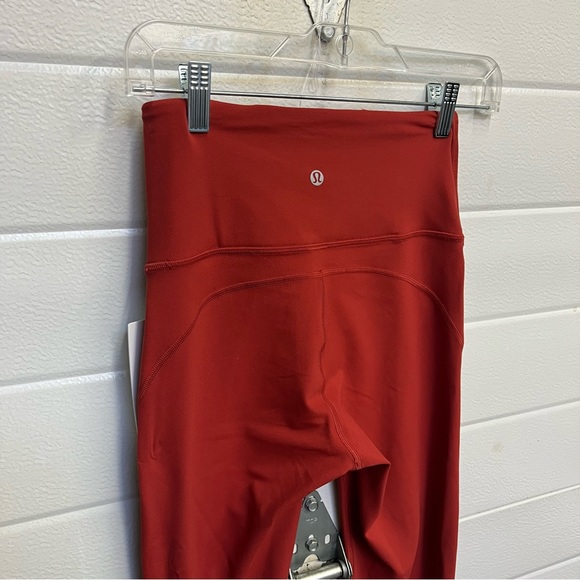 NWT Lululemon Groove Super-High-Rise Flared Pant Nulu - Cayenne - Picture 10 of 10